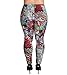 ZERDOCEAN Women's Plus Size Lightweight Printed Leggings for Summer style-003 2X
