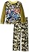 Justice League Big Boys' Camo Jersey 2 Piece Set, Green, Small