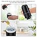 OVPPH Portable Humidifier, Mini USB Personal Humidifier Ultrasonic  Cool Mist Humidifier with 7 Colors Light for Home Travel Office Car, Auto Timer Shut-Off, Quiet Operation (Black)