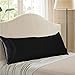 EVOLIVE Silky Satin Body Pillow Cover Case Hidden Zipper Closure 21