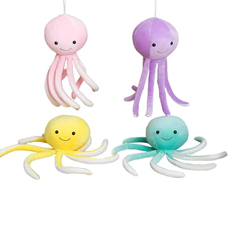 FidgetGear Octopus Plush Toy 25cm Doll Stuffed Animal Random Color