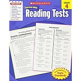 Scholastic Success With Reading Tests,  Grade 4 (Scholastic Success with Workbooks: Tests Reading)