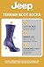 Jeep - 3 Pack Womens Thick Heavy Cushioned Padded Cotton Hiking Boot Crew Socks (Cerise Pink)