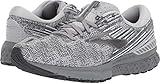 Brooks Mens Adrenaline GTS 19 Running Shoe - Grey/White/Ebony - D - 12.0