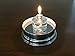 Firefly Crystal Prism Lantern with 1/2-Ounce Refillable Glass Tealight Candle