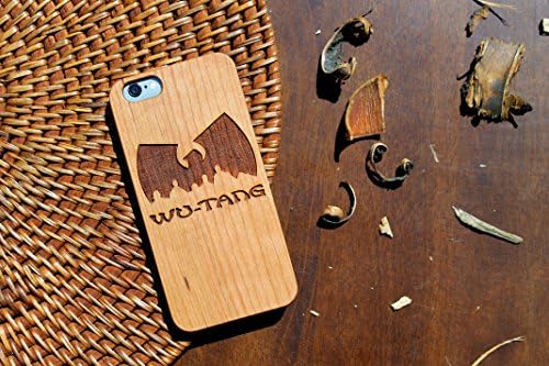 Wu Tang Clan HANDMADE Iphone 6/ 6s wooden case โ Made from eco-friendly wood โ Modern Music Band fan art design โ Original gift for his and her