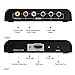 NEWCARE HDMI to 1080P Scaler Component Video (YPbPr) Converter,HDMI to Component Adapter Support R/L Audio Output (Black)