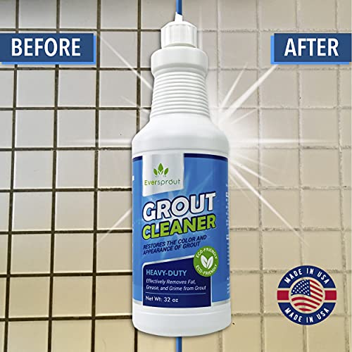 EVERSPROUT Heavy Duty Tile & Grout Cleaner (32 Ounces) EcoFriendly