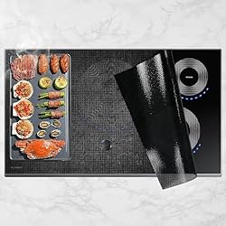 KitchenRaku Large Induction Cooktop Protector Mat