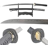 Lyuesword Japanese Samurai Swords Clay Tempered by