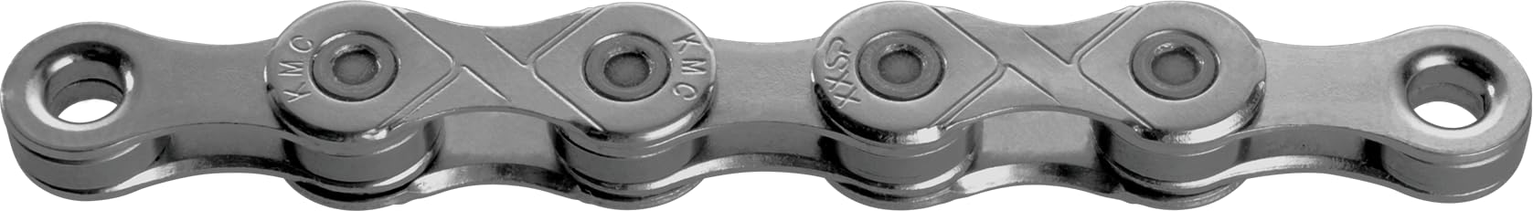 KMC E1 EPT Single Speed eBike Chain, Dark Silver, 130 Link