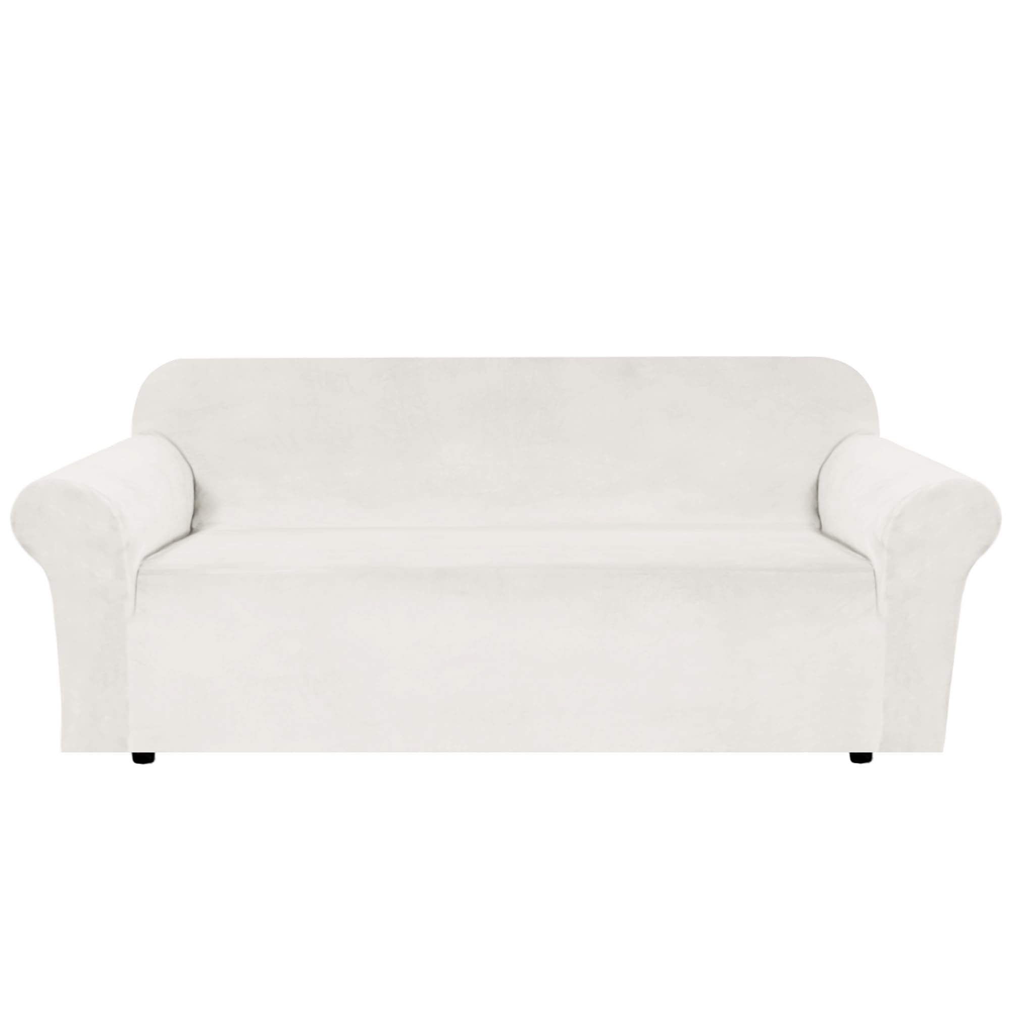h.versailtex stretch velvet sofa covers for 3 cushion couch covers furniture protector soft with non