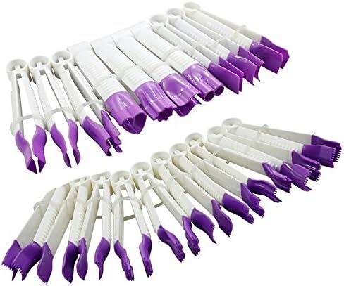 20pcs/set Sugar Craft Cake Decorating Fondant Crimper Tool Set Baking Fondant Cake Tools Mould