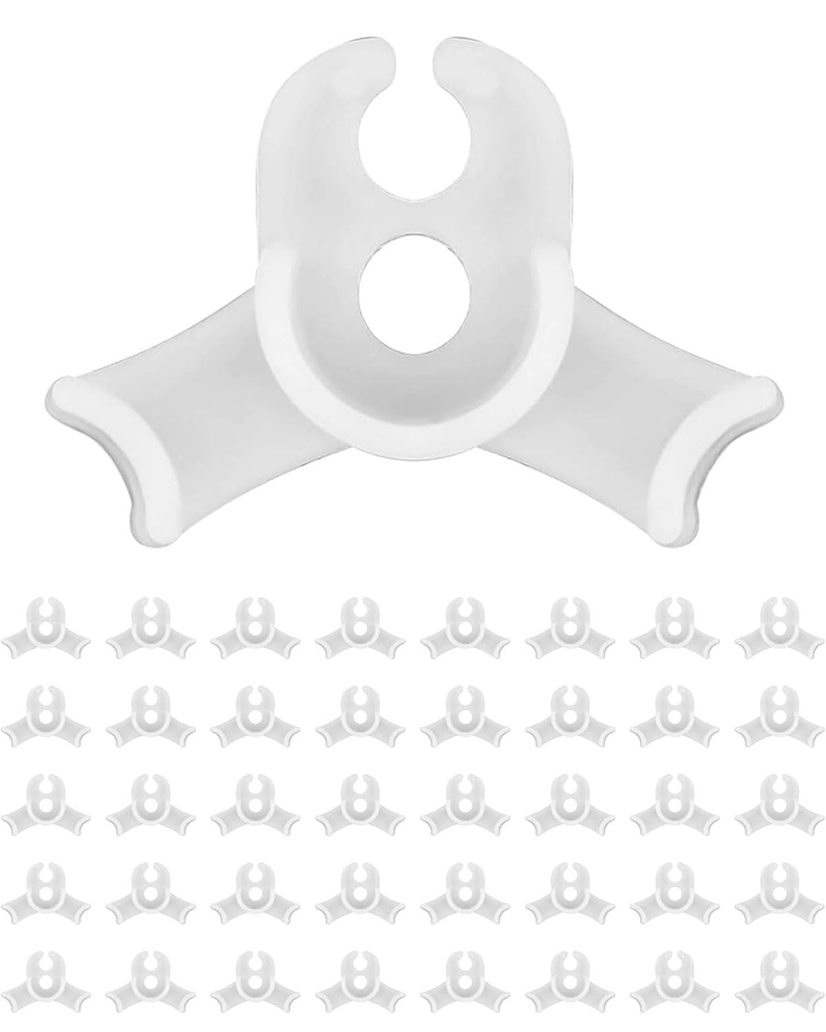 LOZTBUE 40 Pcs Plant Benders, Plant Support Clips Plant Instructors, Stem Instructors for Bending Plant Stems and Changing the Direction of Growth