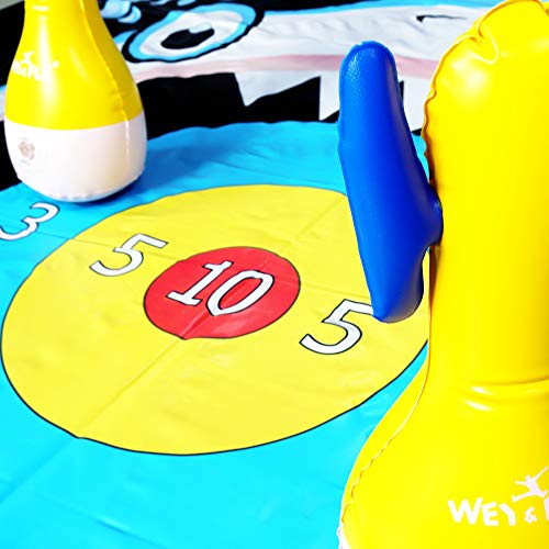WEY&FLY Inflatable Darts Game, Indoor or Outdoor Games for Family-Yard Games and Fun Family Games for Kids and Adults, Target Toys, Lawn Games of Lawn Darts, The Hottest Gifts for Christmas - Thumbnail 7