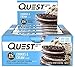 Quest Nutrition Protein Bar Chocolate Favorites (Cookies and Cream and Chocolate Chip Cookie Dough). Low Carb Meal Replacement Bar with Over 20 gram Protein. High Fiber, Gluten-Free (24 Count)
