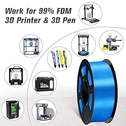 SUNLU Silk PLA Filament 1.75mm, Neatly Wound Shiny