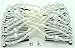 Casualfashion 24 Colors Ez Stretch Hair Comb Magic Hand-beaded Hair Styling Combs Clips (White)