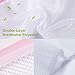 OTraki Bra Wash Bags for Lingerie 6 Pack Mesh Delicates Zipper Laundry Bag for Women College Girl Underwear Socks Silk Stockings Washing Machine Net Protector White