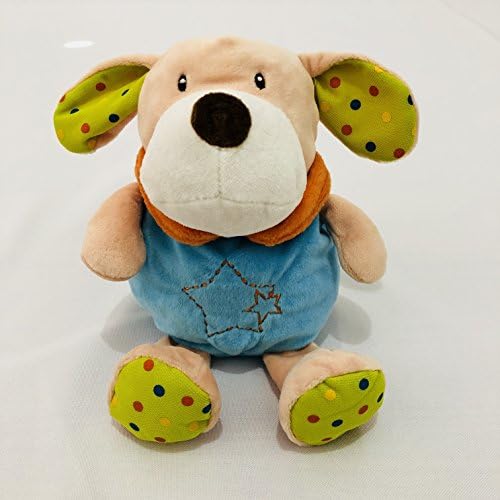 SEALOVESFLOWER Zipper Brown Dog Design Animal And Cartoon Styles Baby Bottle Huggers,Infant Bottle Cover,Toddler's Bottle Bag,Baby Milk Bottle Plush Bag (Dog)