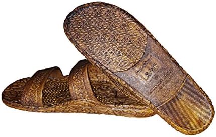 Unisex Hawaiian Jesus Sandals Double Strap Rubber Slides