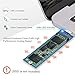ZEXMTE M.2 USB 3.0 Adapter, M.2 B Key Converter to USB 3.0 Reader Card as Portable External Hard Drive,Support SATA Based SSD 2230 2242 2260 2280