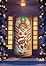 Joiedomi Christmas Gingerbread Door Cover Window Banner Front Door Porch Sign Village Displays Christmas Indoor Outdoor Decor Holiday Winter House Decoration (72
