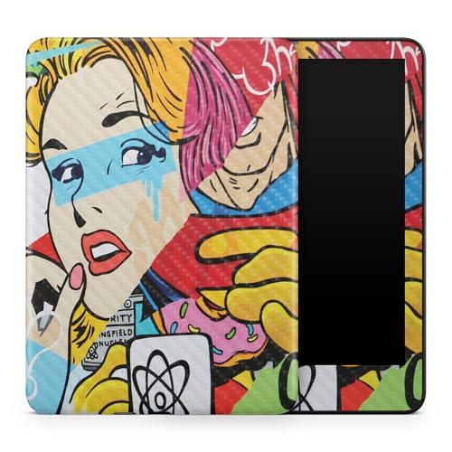Carbon Fiber Tablet Skin Compatible with Amazon Kindle Colorsoft (2024) - Carto…