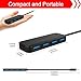 Lenovo USB Hub, 4 Port USB 3.0 Hub, Portable Data Hub with 19 Inch Long Cable for iMac Pro, MacBook Air, Mac Mini/Pro, Surface Pro, Notebook PC, Laptop, USB Flash Drives, and Mobile HDD