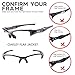 Walleva Polarized Black Replacement Lenses for Oakley Flak Jacket Sunglasses