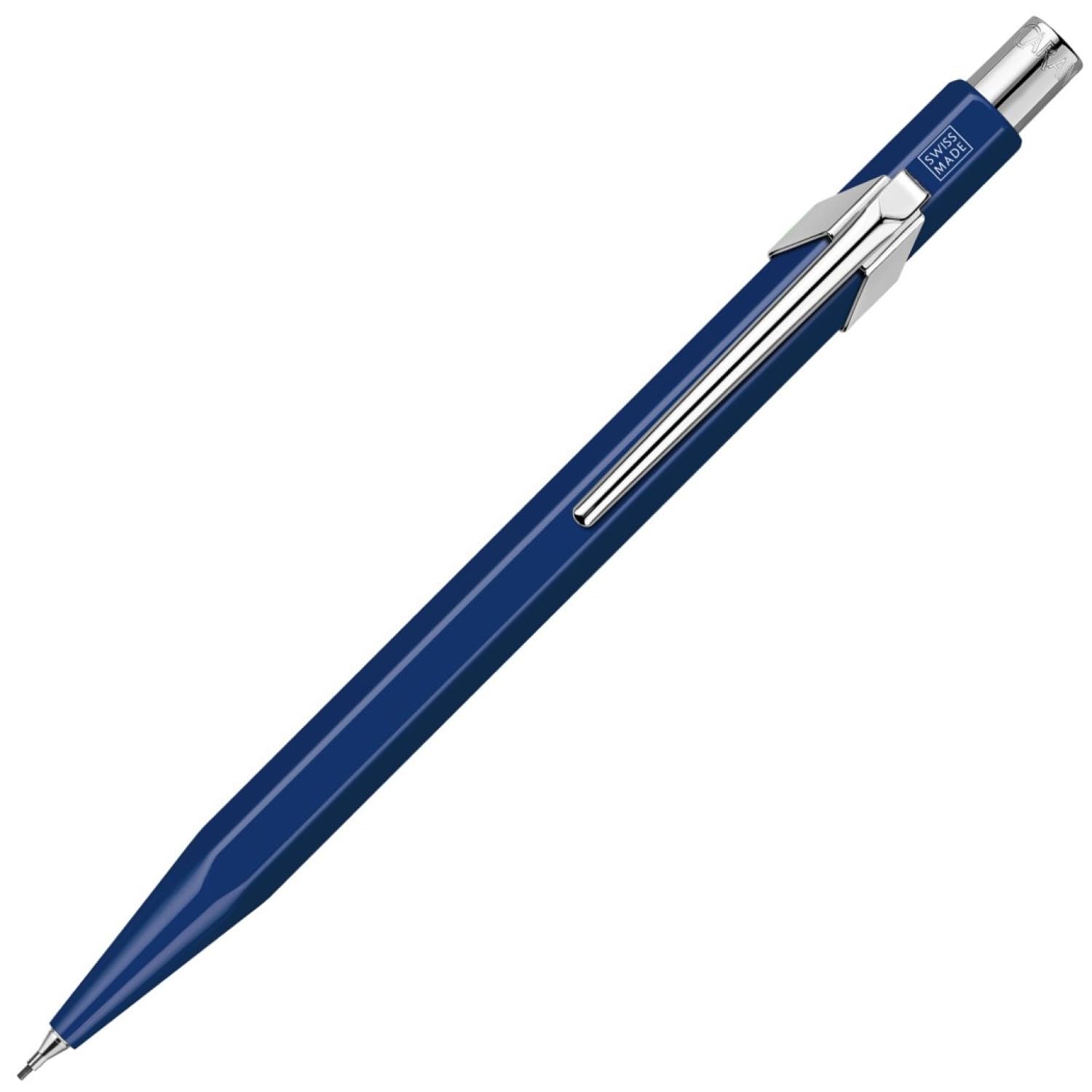 Caran Dache Mechanical Pencil, Classic Line, Sapphire Blue, with 0.7mm Lead