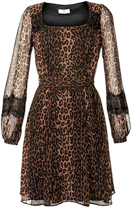 leopard print dress size 18