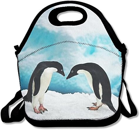 Light And Easy To Carry Antarctic Penguins Insulation Lunch Bag Gourmet Warm Bag Handbag Outdoor Travel Picnic Lunch Box Bag Work For School Office Or Outdoor Picnic