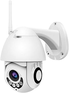 Outdoor Wireless Überwachungskamera HD 1080P WiFi CCTV Schwenkbare-Kamera mit Zweiwege Audio Bewegungserkennung IP66 Waterproof Kuppelkamera Unterstützung für Mobiltelefon,Computer,PC