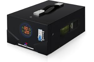 ZHENGXI Isolation Transformer 120V to 120V, 2000W Audio Isolation Transformer Voltage Converter 2 Output Sockets