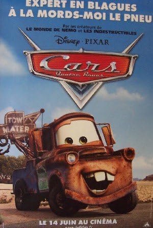 Avoir Images Amazon Com Cars Advance D Original French Movie Poster 46 X 68 dernière salutations