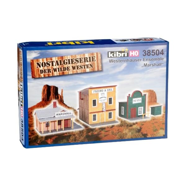 Kibri 38504 - H0 Westernhäuser Ensemble Marshall