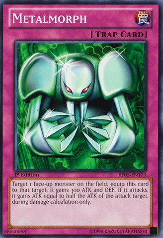 Yu-Gi-Oh! - Metalmorph (BP02-EN173) - Battle Pack 2: War of the Giants - 1st Edition - Common