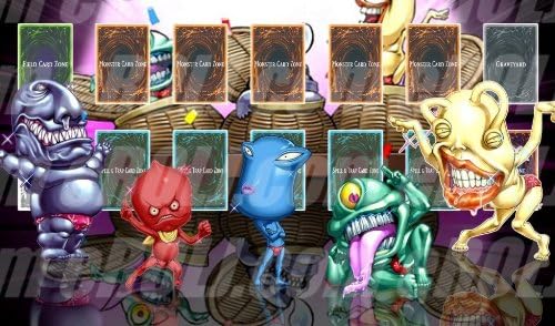 Amazon Abcplaymat1611 Sod En034 おジャマ キング 2 カスタム プレイマット 遊戯王 英語版 トレカ 通販