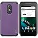 Moto G4 Play Case, OUBA [Dual Layer] [Anti-Drop] Hybrid Defender Shockproof Rugged Premium Protective Case Cover for Motorola Moto G4 Play - Purple
