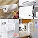 Carry360 Paper Towel Holder with Adhesive Under Cabinet, No Drilling, Wall Mounted Removable Paper Towel Roll Rack for Home, Kitchen, Toilet-304 SUS Stainless Steel