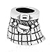 ABUN Scotland Skirt Charms Beads Antique 925 Sterling Silver for Charms Bracelet