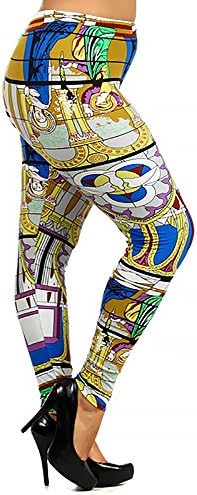 World of Leggings® Glass Goddess Leggings - Plus Size