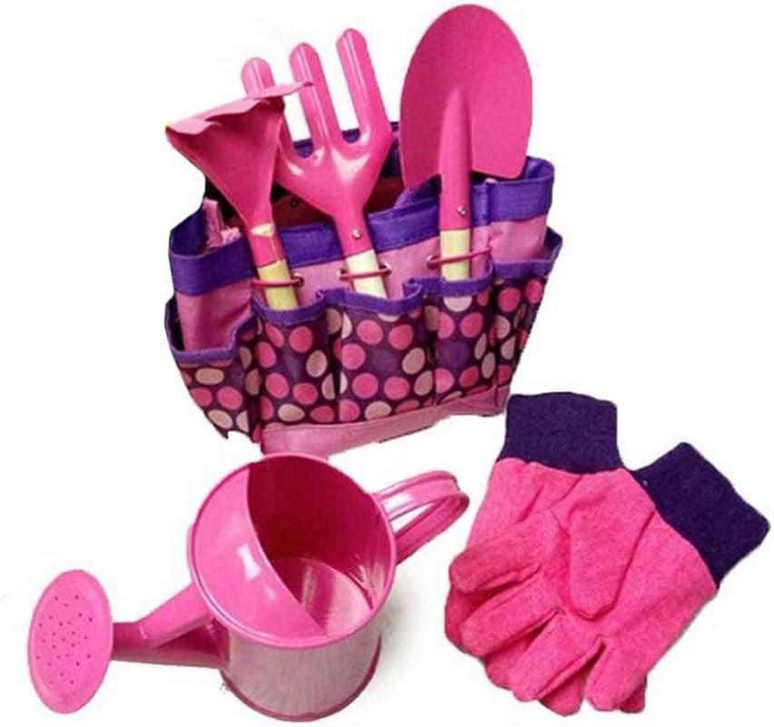 pink garden toys