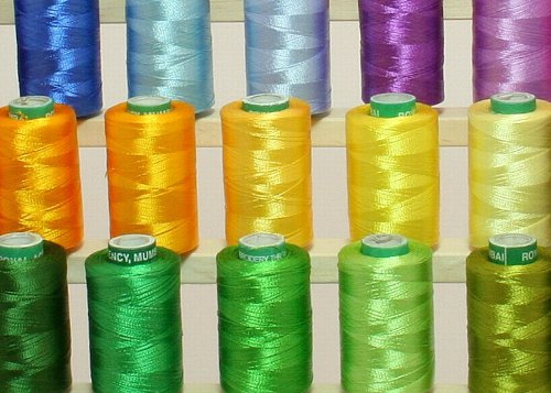 New ThreadNanny 40 Vibrant Colors Embroidery Thread Set for Brother SE270D, SE-350, SE-400, HE-120, HE-240, Innovis 500D, Innovis 900D, Innovis 950D, LB6770PRW, LB6800PRW, Babylock Sofia A-Line and Babylock Intrigue