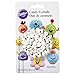 Wilton Sweet Personalities Edible Candy Decorations Eyeballs, Mustaches, Lips, and Teeth Decorating Kit, 4-Piece