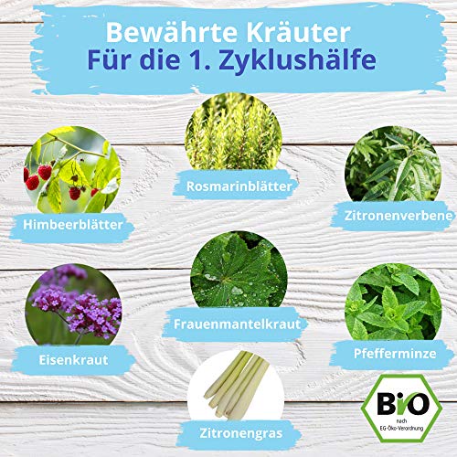 NAROMA Frauentee Set - 130gr- 1x Frauentee 1 und 1x Frauentee 2-100% BIO – Bild 4