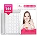 Haphome Pimple Patch, Acne Patch, Tea Tree and Calendula Oil Hydrocolloid Bandages for Acne Dots, Acne Spot Treatment Zit Patch (144 Patches, 4 Pack)