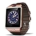 Padgene DZ09 Bluetooth Smartwatch,Touchscreen Wrist Smart Phone Watch Sports Fitness Tracker with SIM SD Card Slot Camera Pedometer Compatible with iOS Android for Kids Men Women
