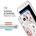 Case for Galaxy S6 Edge Plus Case, Floral Printed Flower Clear Slim TPU Bumper Protective Cover for Galaxy S6 Edge Plus (4)